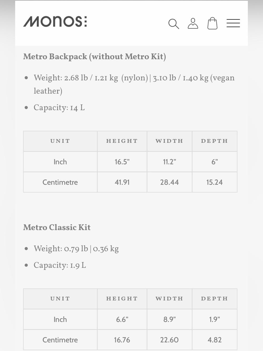 Monos Metro Backpack - Picture 6 of 11